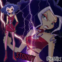 WINX -  WITCH STORMY アニメーションGIF