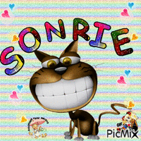 SONRIE - GIF animate gratis