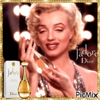 Publicité vintage pour parfum