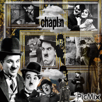 Chaplin animovaný GIF