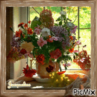 merveilleux bouquet - Gratis geanimeerde GIF