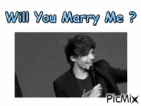 Will you marry me - GIF animate gratis