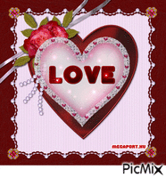 Love Heart - Бесплатный анимированный гифка