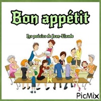 Bon appétit - Animovaný GIF zadarmo