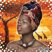Beautiful Lady Africa