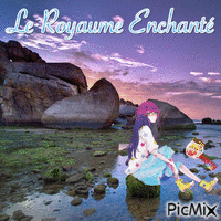 LE ROyaume Echanté animowany gif