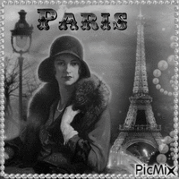 Paris1920-1930 - GIF animasi gratis