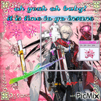 exealter time (Arknights) анимиран GIF