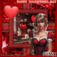 {#Taylor Swift Valentine#} GIF animé