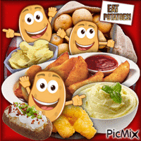 Potatoes! 1-26-24 - GIF animate gratis