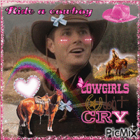 cowgirl dean animált GIF
