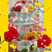 Feliz Pascoa - Бесплатный анимированный гифка