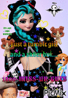 Tramp Stamps Goth Elsa Edit animuotas GIF