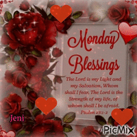 Monday blessing 动画 GIF