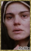 Blessed Mother Crying 2 animovaný GIF