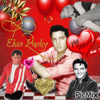 Elvis Presley Contest - Darmowy animowany GIF