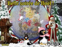 Boule de Noël animovaný GIF