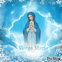 Vierge Marie animovaný GIF