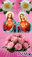 JESUS AND MARY animowany gif