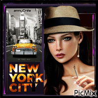 New York geanimeerde GIF