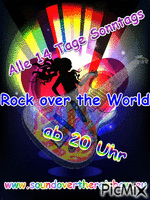 Rock over the World - Ingyenes animált GIF