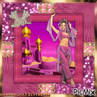 ###Arabian Belly Dancer### - GIF animado grátis