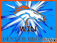 Denver Broncos - GIF animado gratis