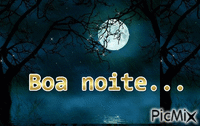 Mensagem de Boa noite - Nova - Безплатен анимиран GIF