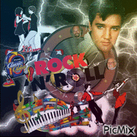 Rock N'roll - GIF animasi gratis