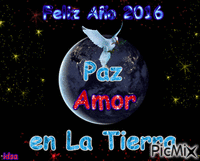 Paz y Amor animovaný GIF