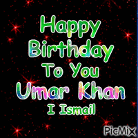 Umar Khan 17 years old - Nemokamas animacinis gif