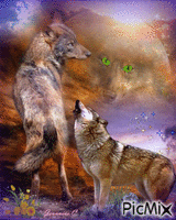 loups - Nemokamas animacinis gif