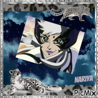 Nariya the Silver Beast Woman of Escaflowne