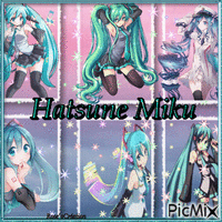 Concours : Hatsune Miku - Бесплатный анимированный гифка