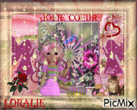 Jolie coeur - Bezmaksas animēts GIF