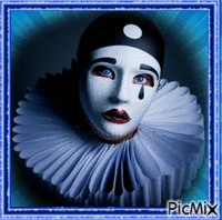 O Pierrot GIF animado