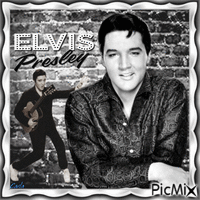 Elvis Presly - GIF animé gratuit