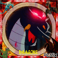 Dragons アニメーションGIF