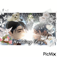 ivantill wedding animerad GIF