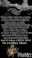 A loyal woman is one of the - GIF animado gratis