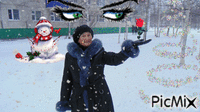 зима - Besplatni animirani GIF