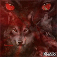 Save Wolves Animiertes GIF