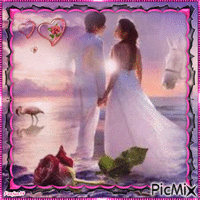 Couple romantique Animated GIF