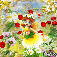 fairy daisy - GIF animé gratuit