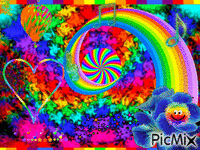 rainbows are free - Free animated GIF