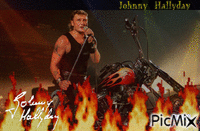 Johnny-H feu animirani GIF