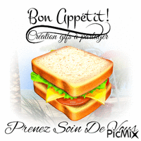 Bon appétit - Gratis animeret GIF