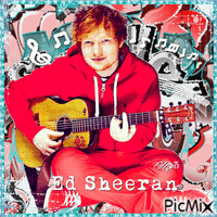 Ed Sheeran animowany gif
