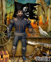 Pirates 🏴‍☠️ анимированный гифка
