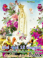 madonna di fatima - Безплатен анимиран GIF